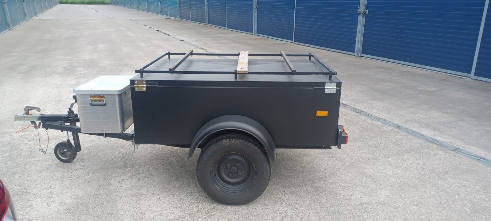 Compacte aanhangwagen - Ideaal voor extra bagage, Auto diversen, Aanhangers en Bagagewagens, Ophalen, Gebruikt