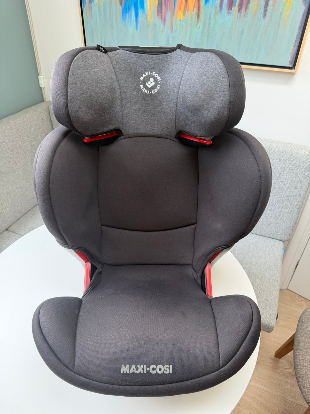 Maxi-Cosi RodiFix AirProtect, 15–36 kg, zwart autostoeltje, Kinderen en Baby's, Autostoeltjes, Ophalen, Gebruikt, 15 t/m 36 kg