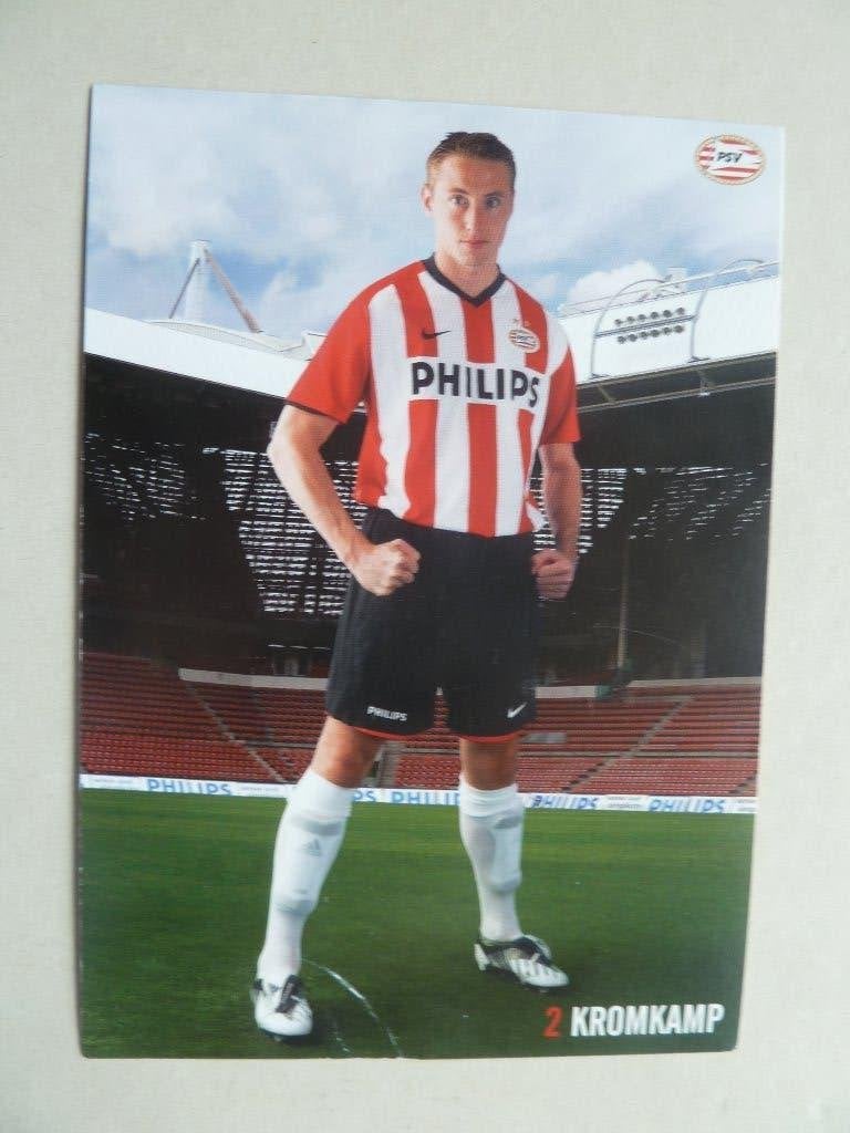 Spelerskaart.  Jan.Kromkamp. PSV.  2008/2009, Ophalen of Verzenden, Zo goed als nieuw, PSV, Spelerskaart