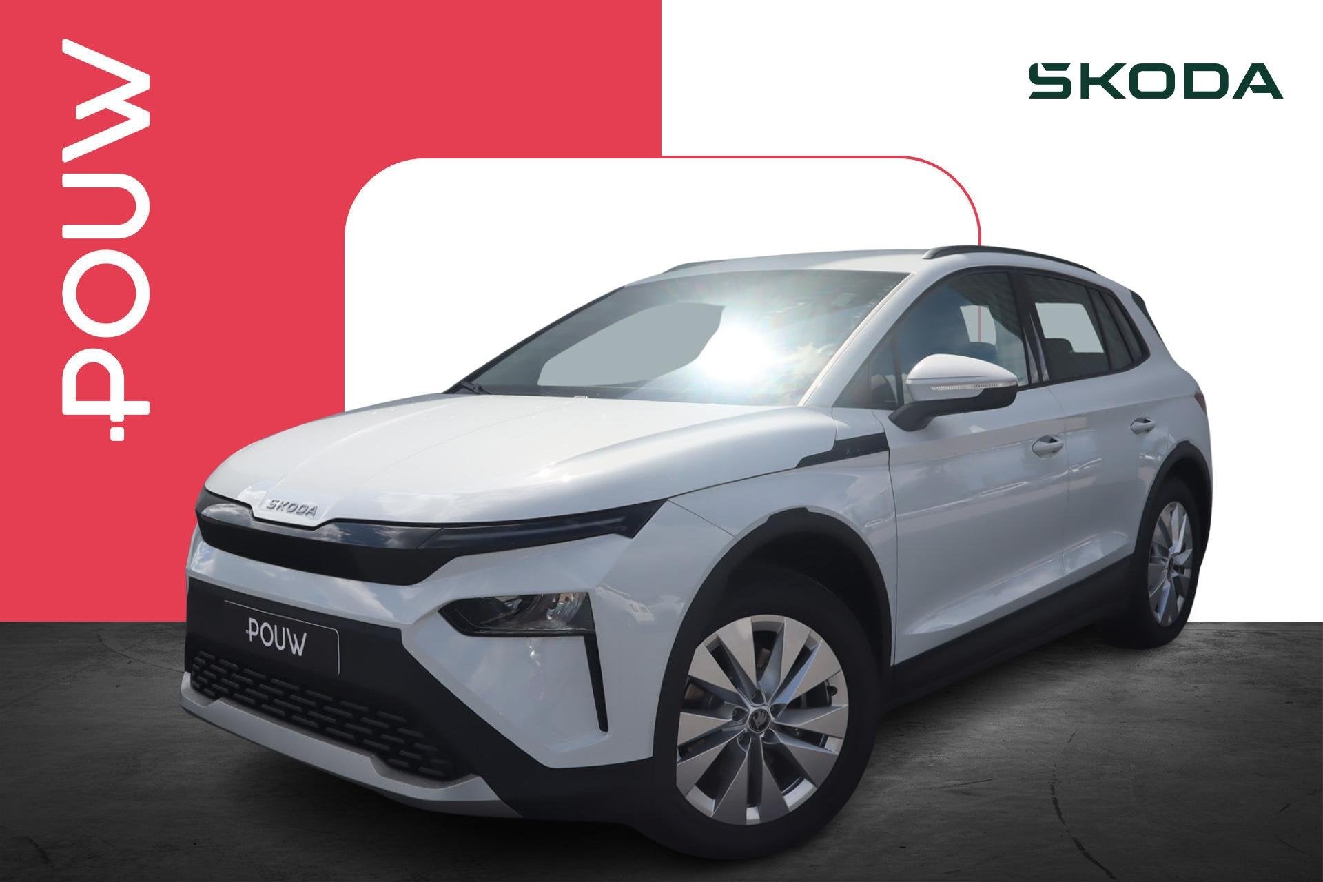 Skoda Elroq 50 170pk Selection | 19" Velgen | Climate Contro, Wit, Parkeersensor, Nieuw, Elroq