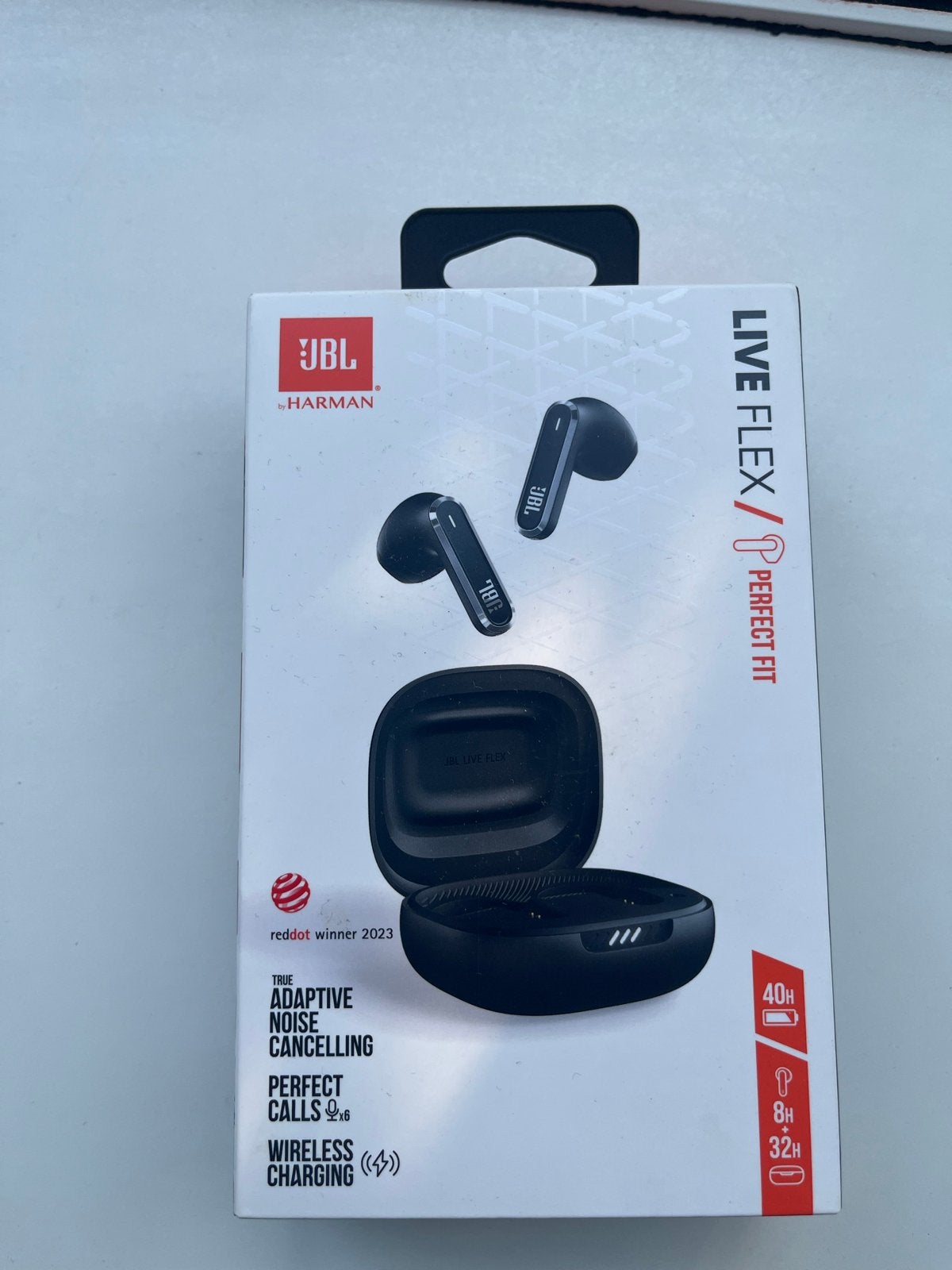 JBL Live Flex Draadloze Oordopjes met Noise Cancelling, In-ear, JBL, Bluetooth, Nieuw