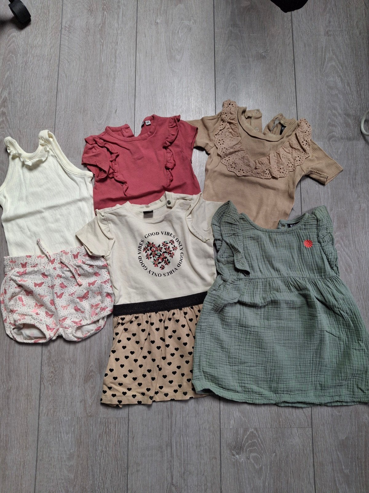 zomerkleding maat 80, Ophalen of Verzenden, Zo goed als nieuw, Meisje, Overige typen