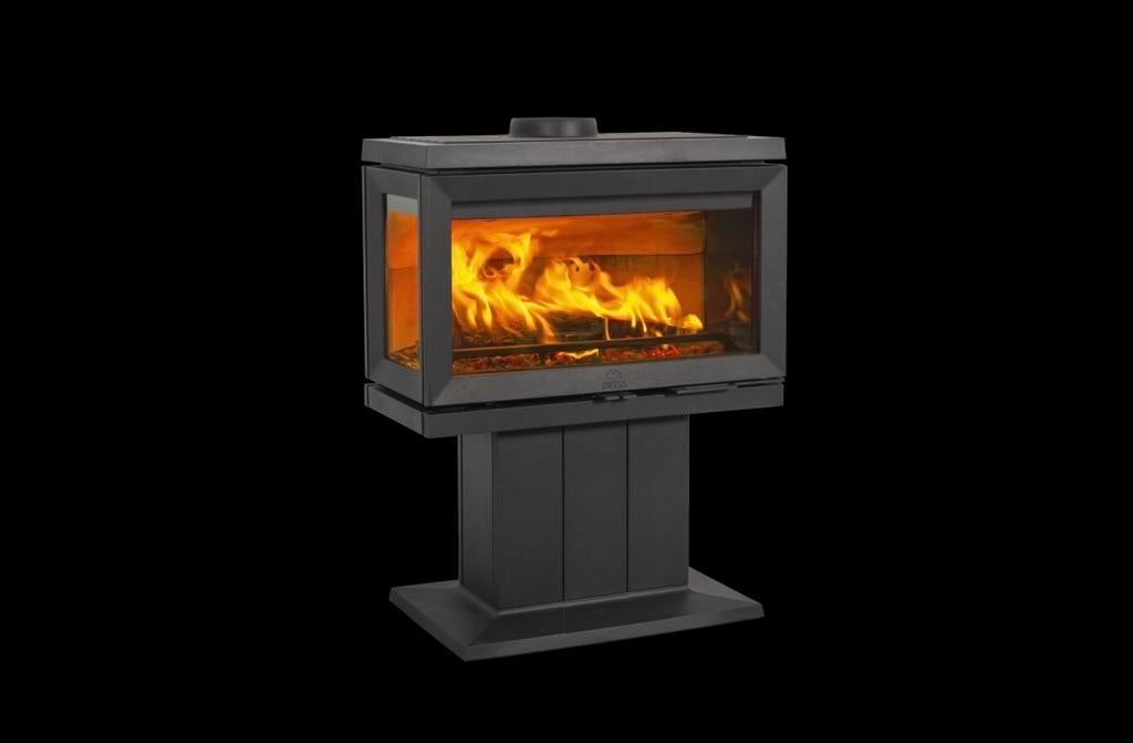 Nieuwe Jotul 620, 3-zijdige houtkachel op voet, Ophalen, Nieuw, Vrijstaande haard, Houthaard