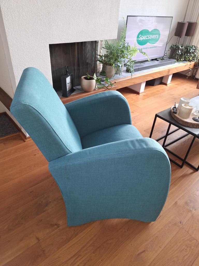 Pronto fauteuil 70x70x90cm, Huis en Inrichting, Fauteuils, Ophalen, 75 tot 100 cm, Zo goed als nieuw, Tijdloos