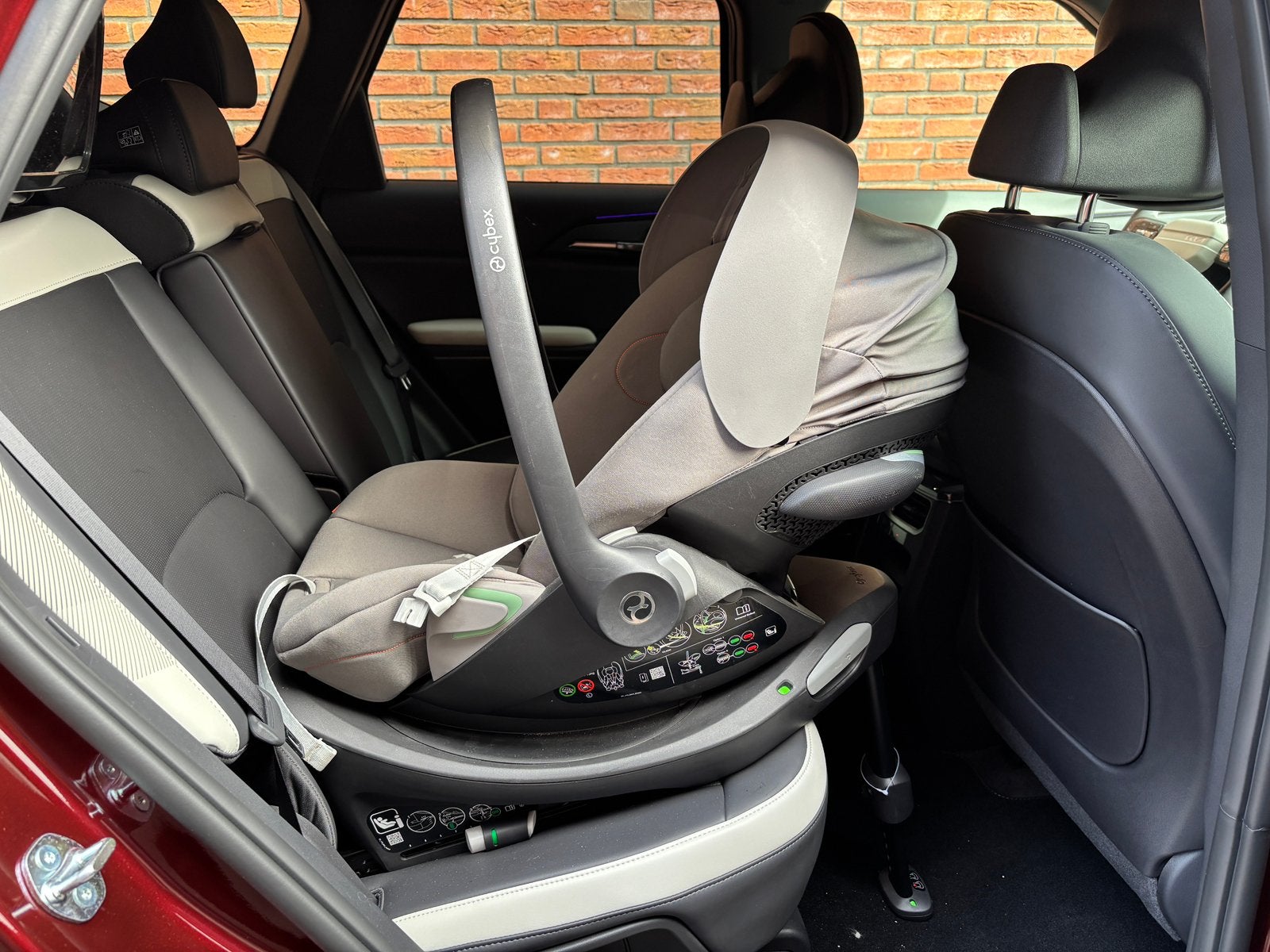 Cybex base G + autostoeltje, Gebruikt, Verstelbare rugleuning, Isofix, 0 t/m 13 kg