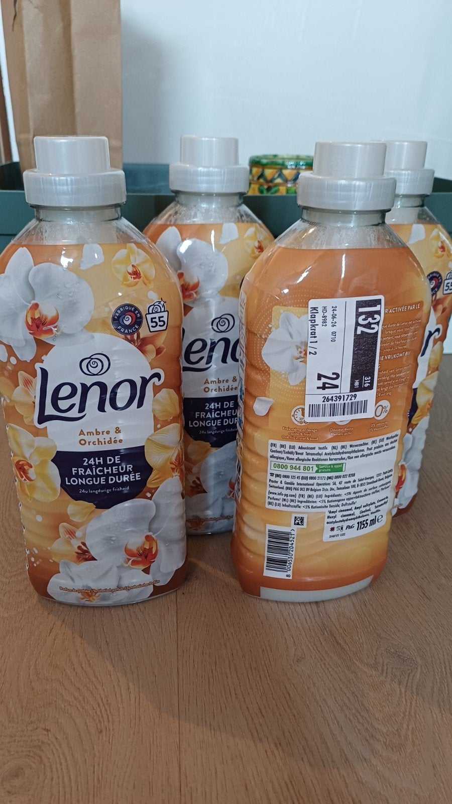 LENOR wasverzachter Ambre Orchidee, Huis en Inrichting, Ophalen of Verzenden