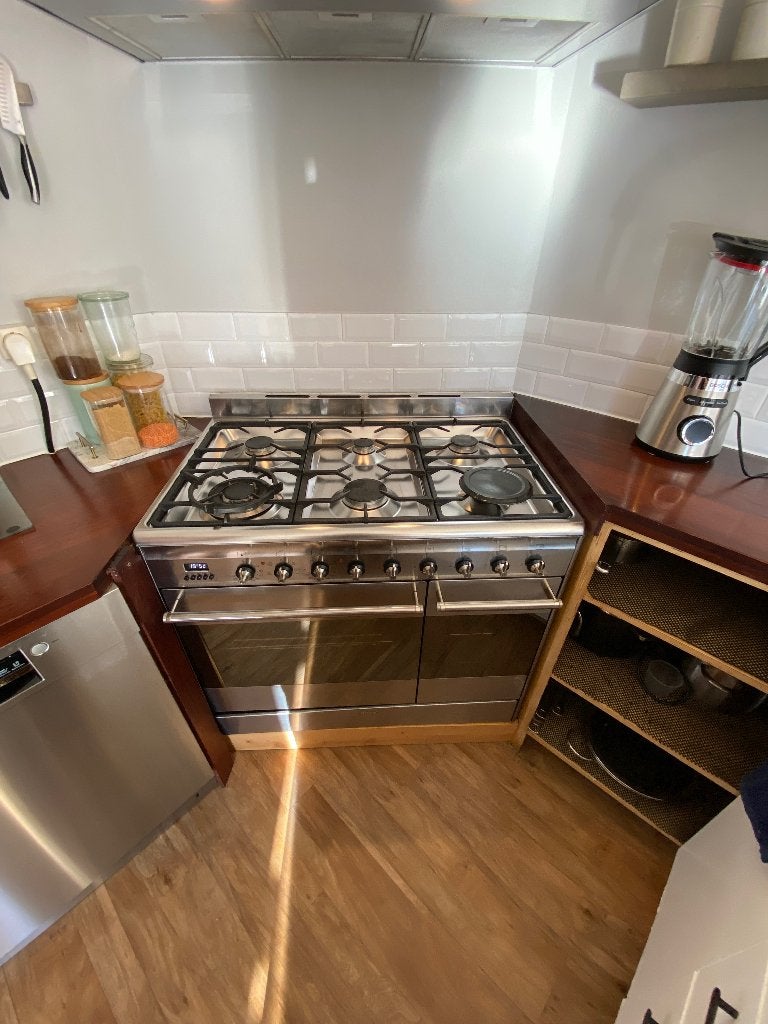 SMEG fornuis en 2 ovens (type SNL926MX9), Witgoed en Apparatuur, Fornuizen, Ophalen, Gebruikt, 60 cm of meer, Energieklasse A of zuiniger