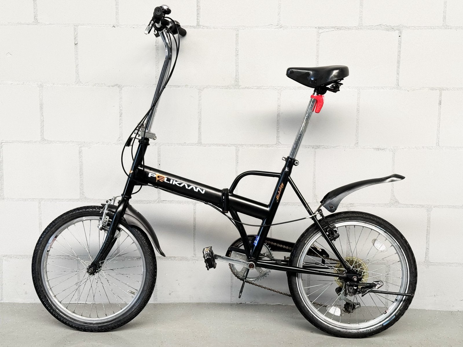 Pelikaan Folding Bike Vouwfiets Shimano versnellinge 20 inch, 20 inch of meer, Versnellingen, Zo goed als nieuw, Totaal opvouwbaar