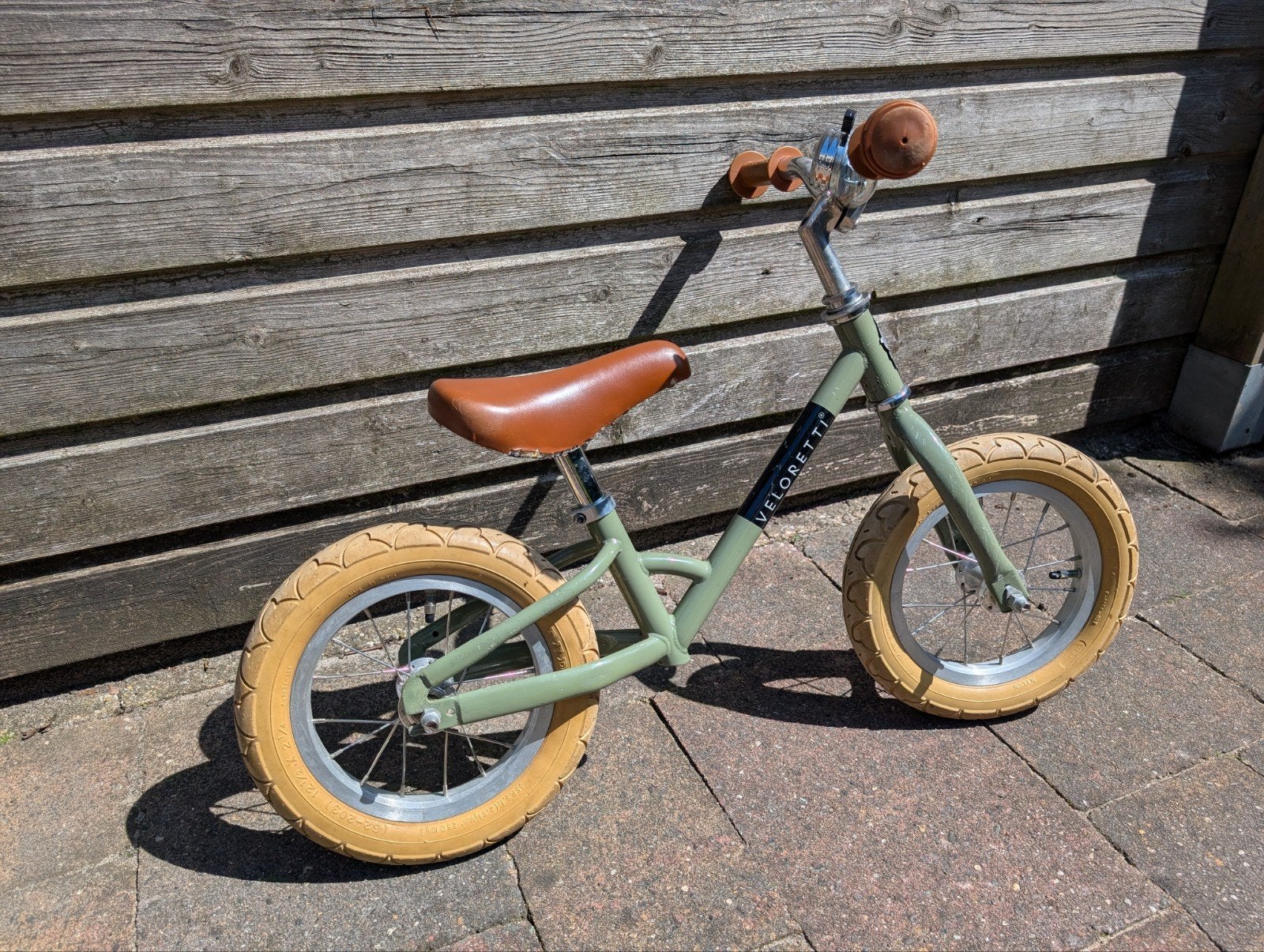 Groene Veloretti loopfiets, Ophalen, Gebruikt, Loopfiets