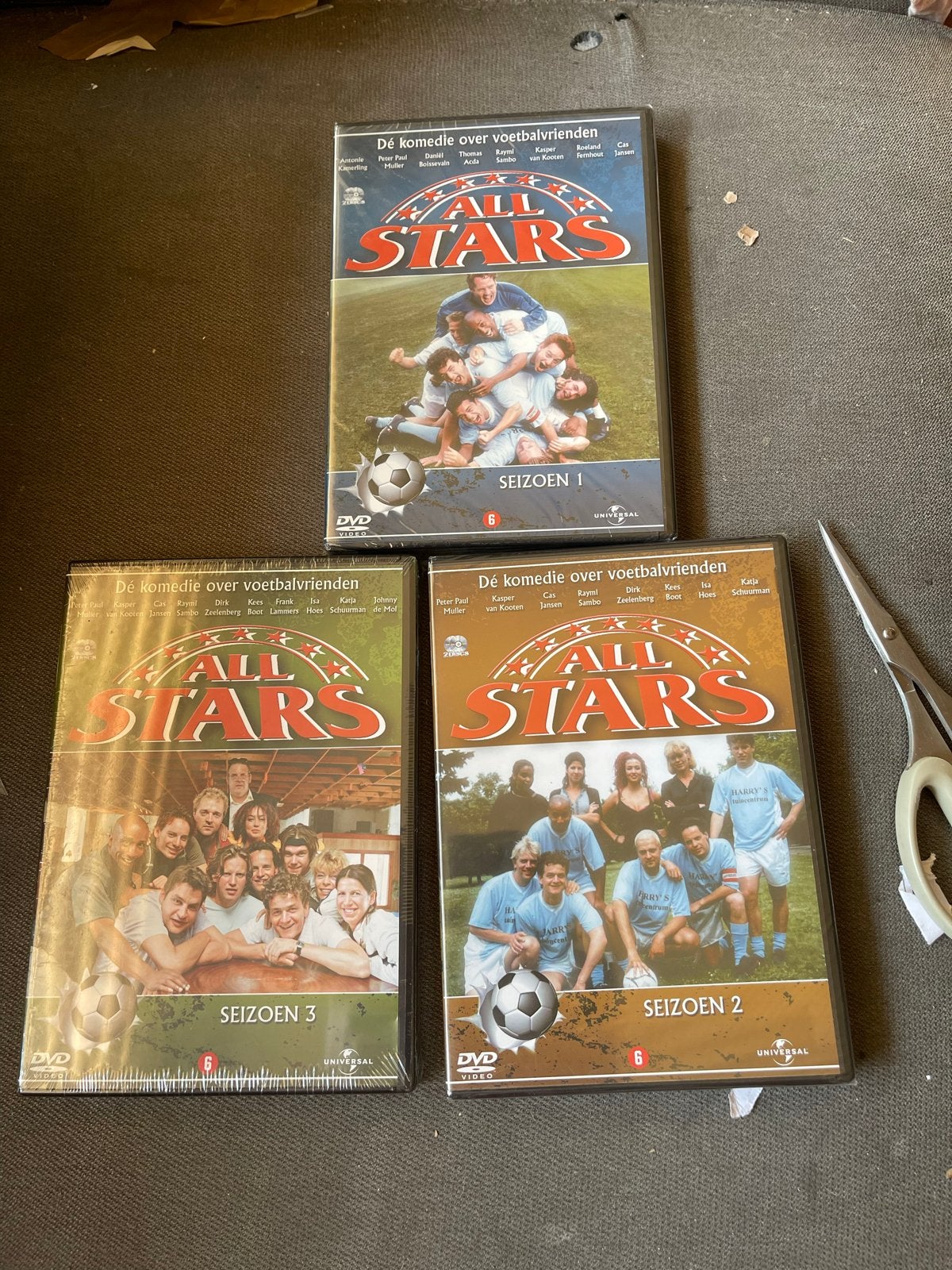 All Stars - De Complete Serie (Seizoen 1, 2, 3) DVD nieuw, Seizoen 1, Nederlands, Zo goed als nieuw, Komedie