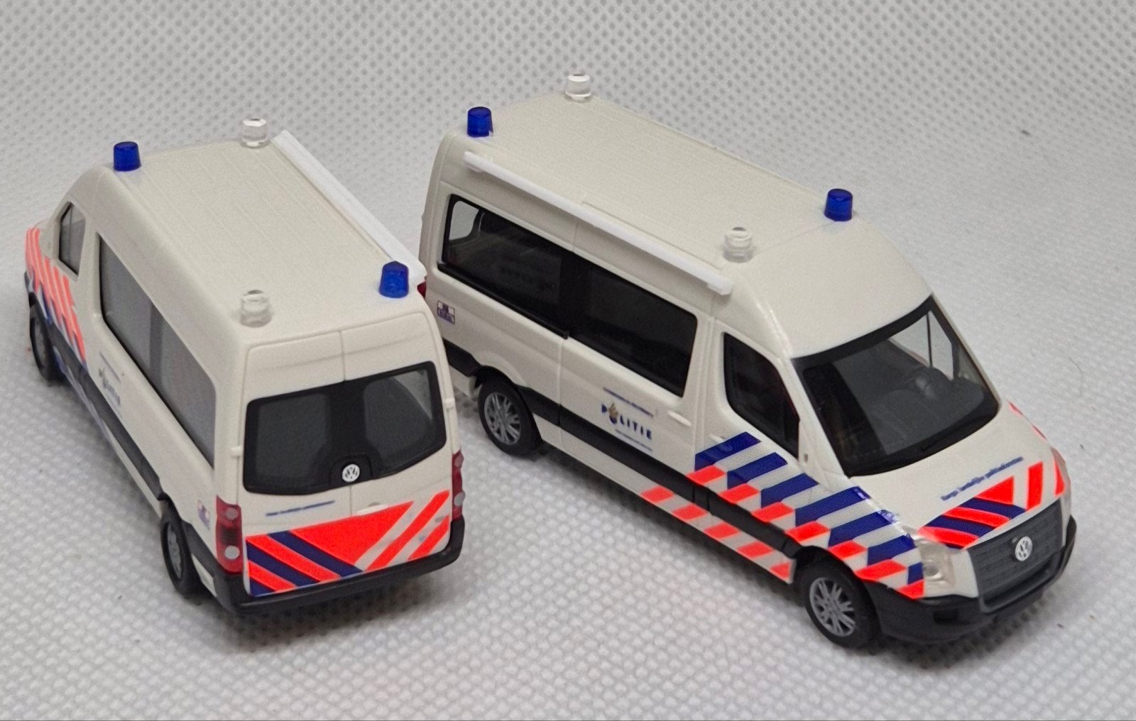 VW Crafter Politie KLPD Eigenbouw, Ophalen of Verzenden, Zo goed als nieuw, Auto, Herpa