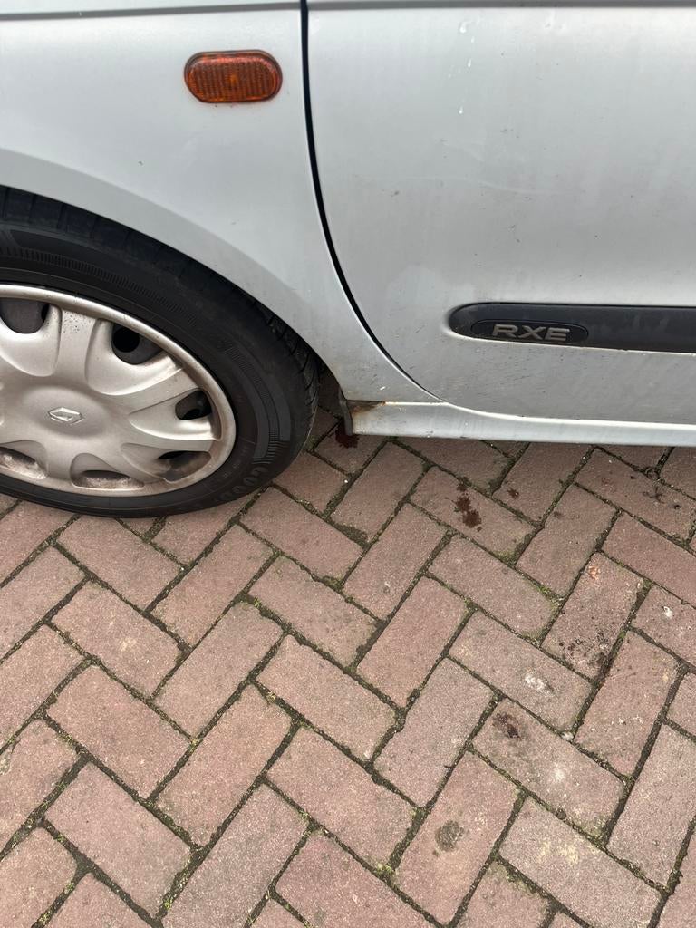 Renault Scénic 1.6 16V RXE AUT 2000 Grijs, Auto's, Stof, 1250 kg, 4 cilinders, Origineel Nederlands