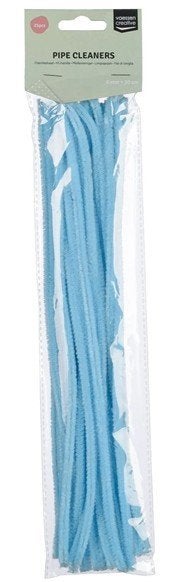 Vaessen Creative draad lichtblauw 25 st. dikte 6 mm l. 30 cm, ., Nieuw, Ophalen of Verzenden, .