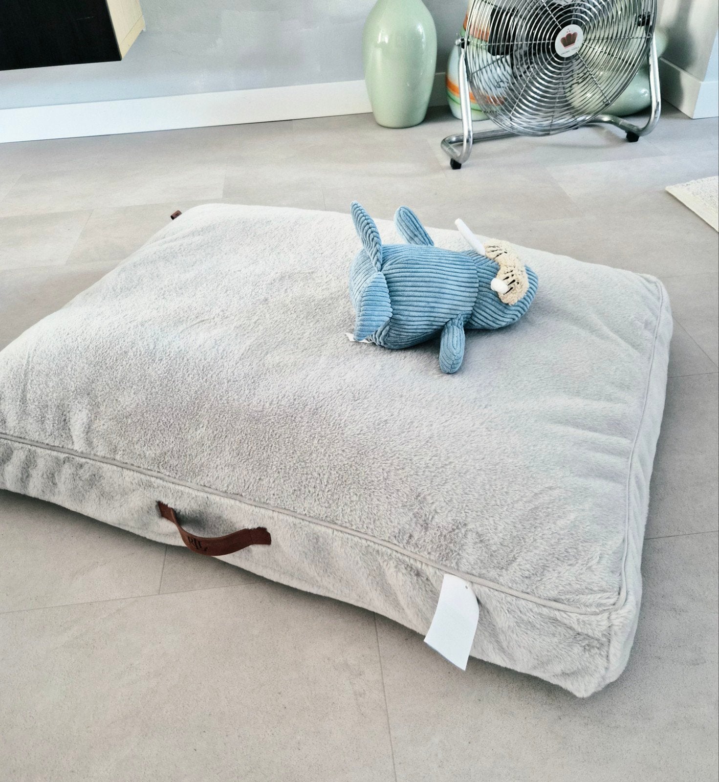 Ralph lauren home velours velvet hondenbed, Dieren en Toebehoren, Verzenden, Nieuw, Stof