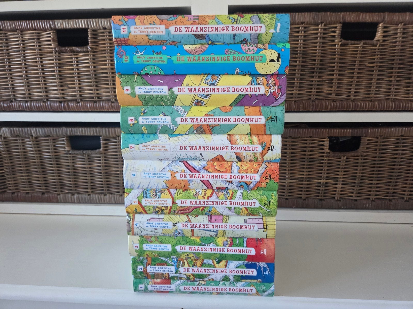 De waanzinnige boomhut ( 11 boeken), Boeken, Ophalen of Verzenden, Zo goed als nieuw