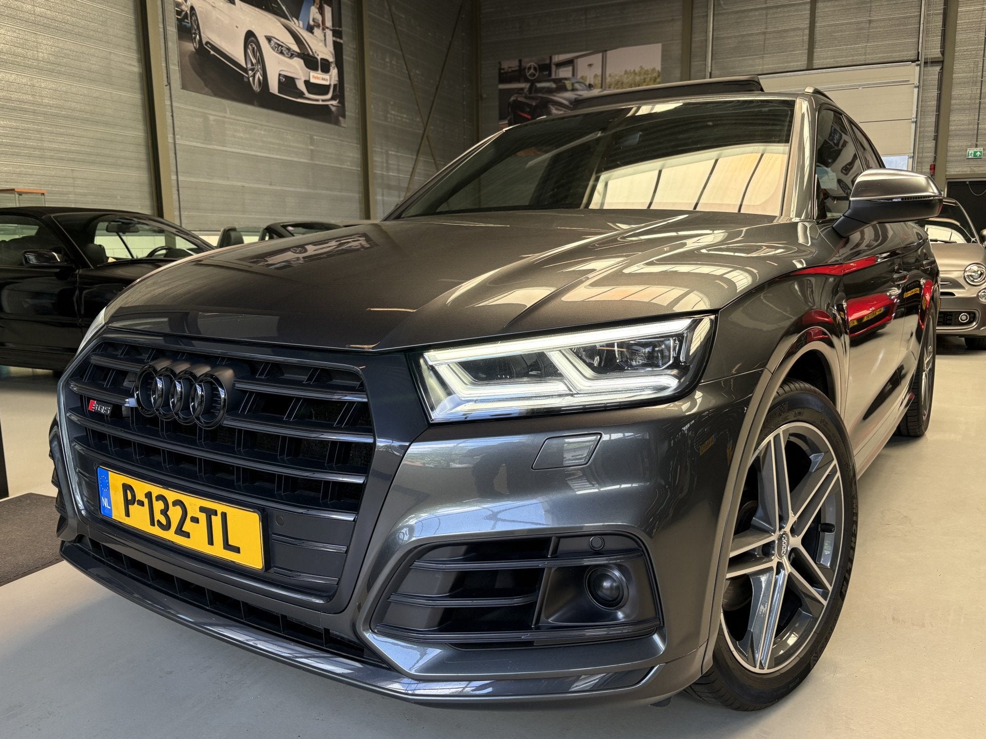 Audi SQ5 3.0 TFSI SQ5 quattro Pro Line Plus Pano dak, B&O Au, Auto's, Audi, Automaat, Gebruikt, 2995 cc, Bedrijf