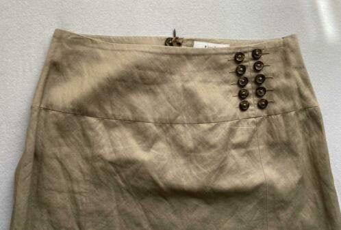 Lynde rok maat 36 [nr3], Kleding | Dames, Beige, Ophalen of Verzenden, Zo goed als nieuw, Knielengte
