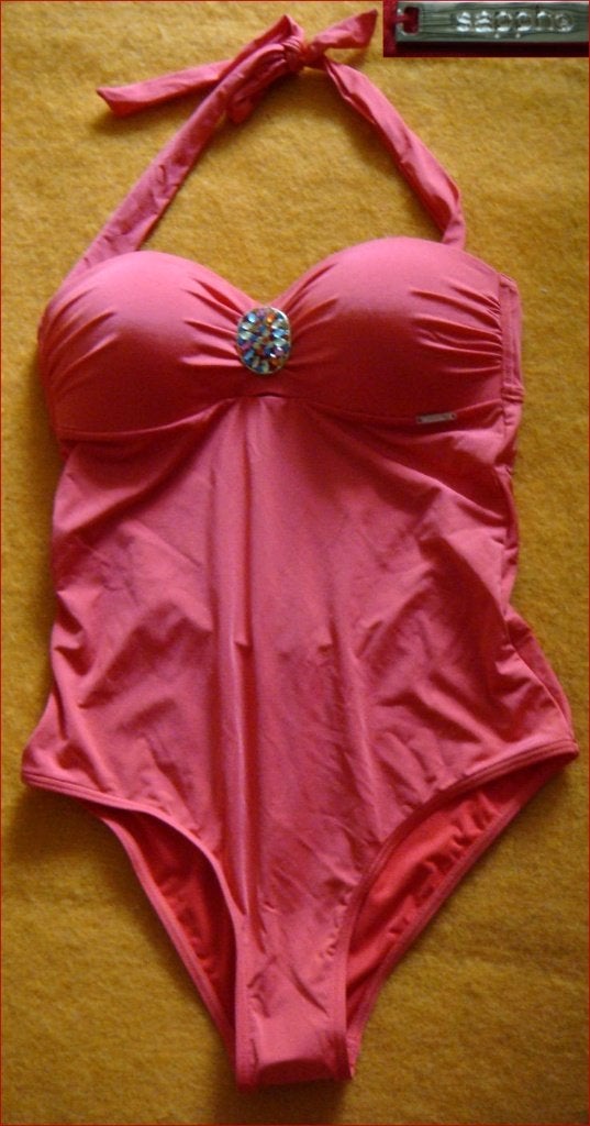 Gloednieuwe koraal roze badpak van SAPPH maat M (38), Nieuw, Badpak, Ophalen of Verzenden, Sapph
