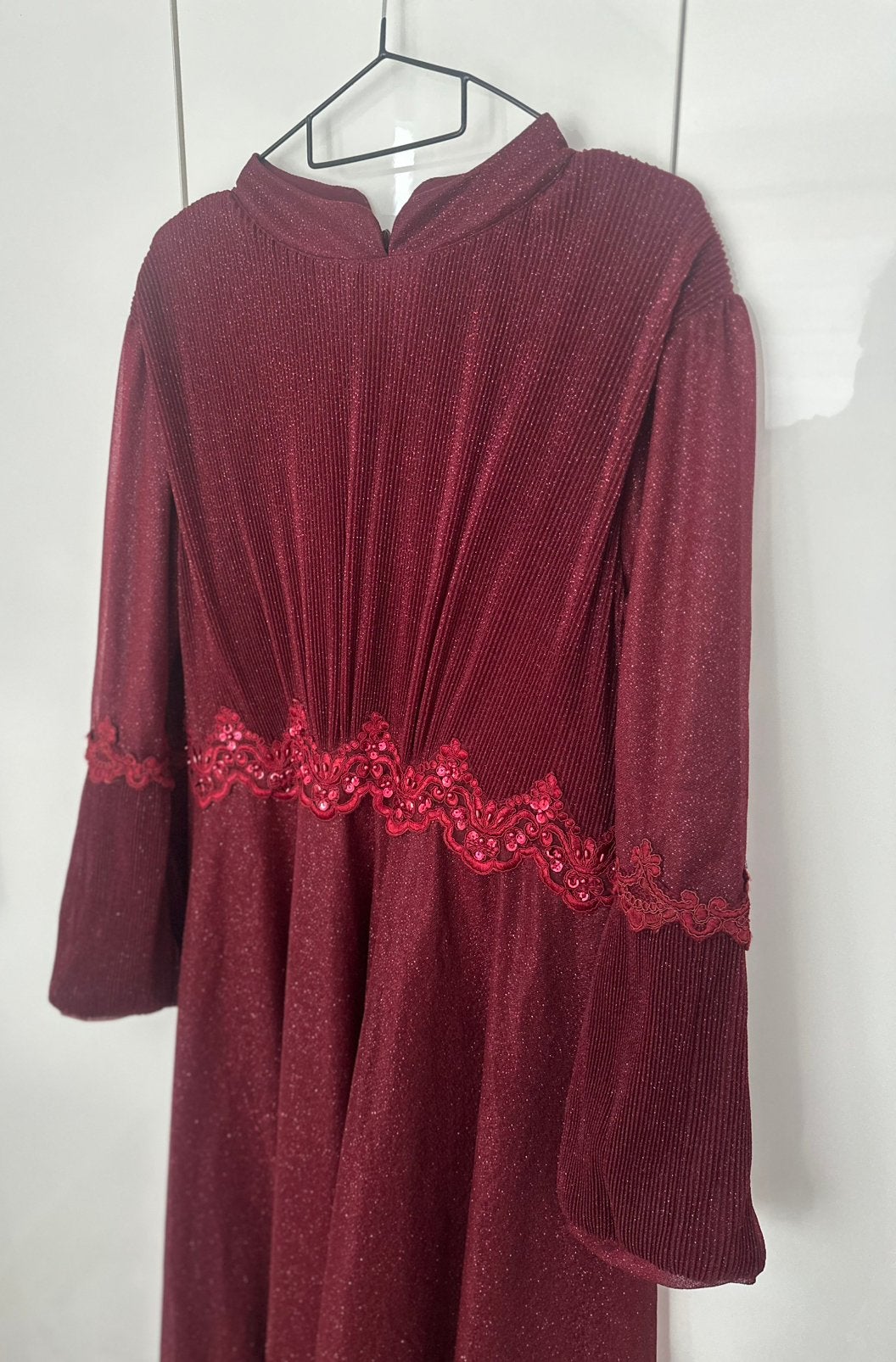 Abiye / Abaya / Feestjurk / Galajurk maat 48, Kleding | Dames, Galajurk, Maat 46/48 (XL) of groter, Ophalen of Verzenden, Zo goed als nieuw