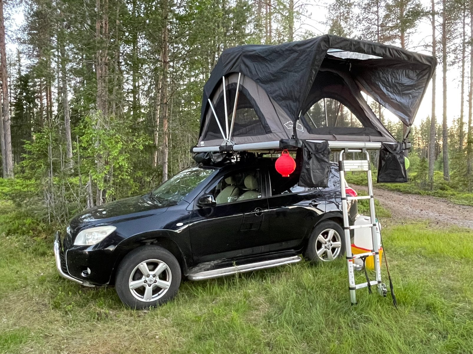 Daktent Yuna Sheepie 160 met luifel, Caravans en Kamperen, Ophalen, Zo goed als nieuw, Tot en met 2