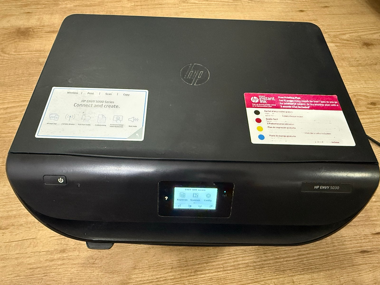HP Envy 5030, Computers en Software, Printers, Ophalen, Gebruikt, Inkjetprinter, All-in-one