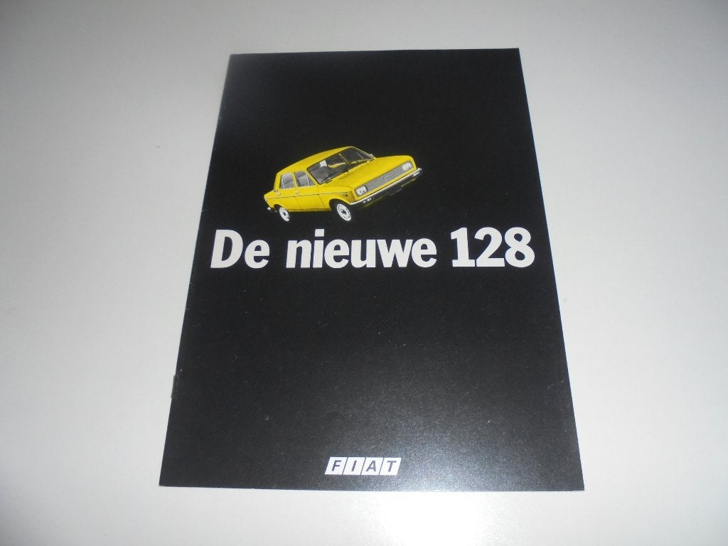brochure Fiat 128 modellen 1977, Ophalen of Verzenden, Nieuw, Overige merken