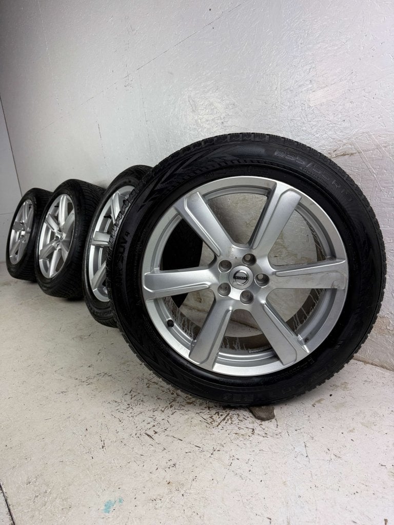4. Originele Volvo XC90 velgen 19" 5x108 winterset, Gebruikt, Banden en Velgen, Niet ingevuld, 235 mm