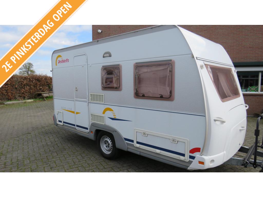 DETHLEFFS NEW LINE 420 TN BOVAG 2025 BJ 2004 €6950, Caravans en Kamperen, Caravans, Niet ingevuld, Schokbreker, Bedrijf, Niet ingevuld
