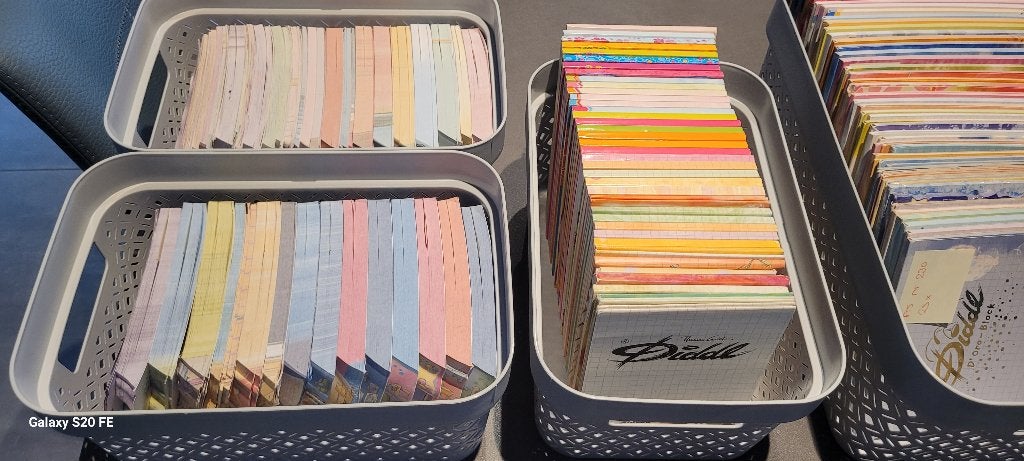 *** Grote Partij Diddl Blokken *** Per Stuk Te Koop ***, Ophalen of Verzenden, Zo goed als nieuw, Papier, Kaart of Schrift
