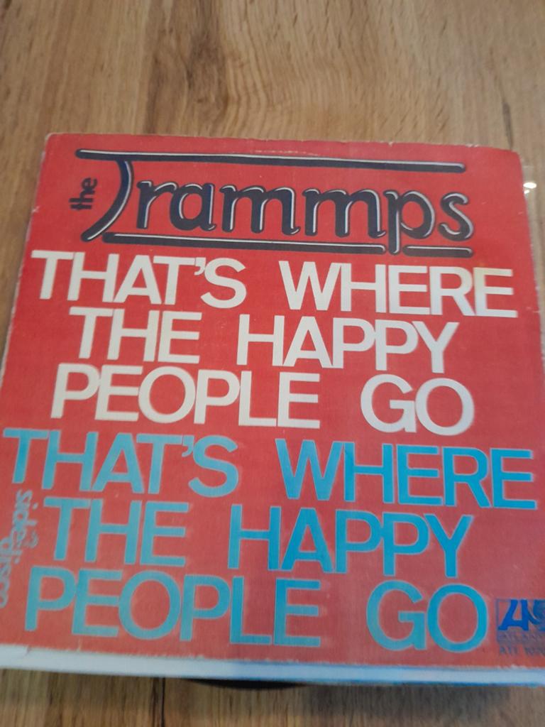 The trammps 7inch that,s where the happy people go, Cd's en Dvd's, Ophalen of Verzenden, Zo goed als nieuw, Pop
