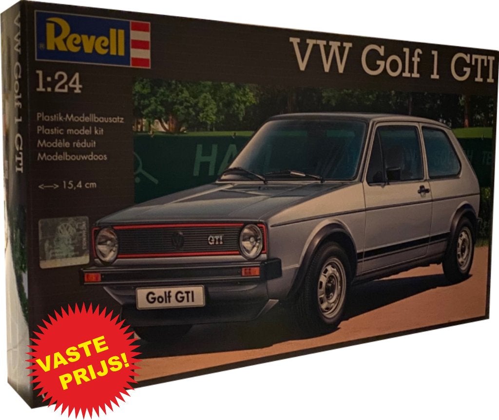 Volkswagen Golf 1 GTI (Revell 07072) 1/24, Auto, Revell, Groter dan 1:32, Nieuw