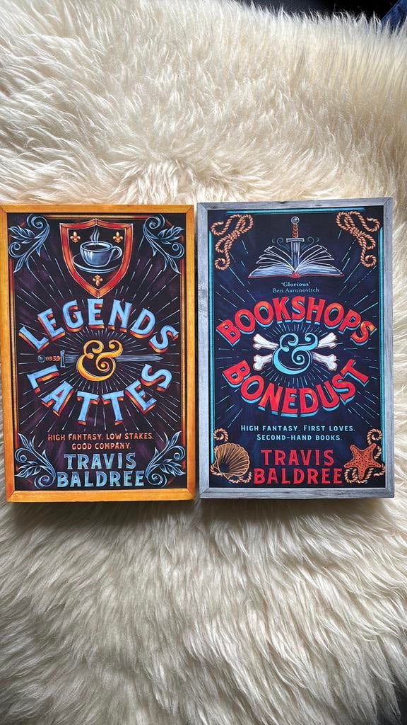 NEW | Travis Baldree - Legends & Lattes + Bookshop & Bonedus, Ophalen of Verzenden, Nieuw