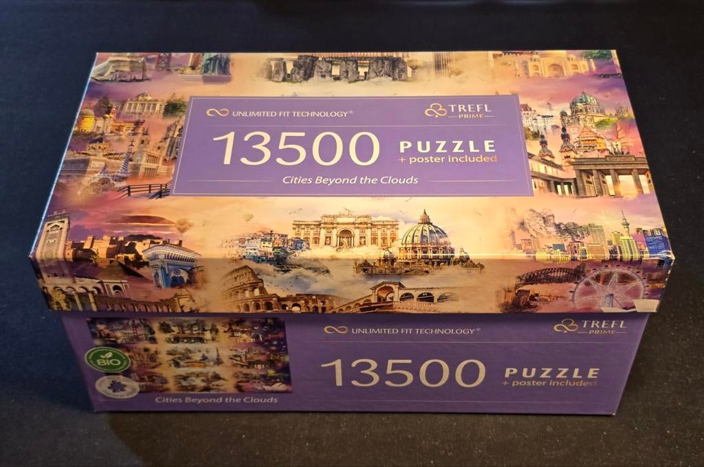 Treft Puzzel 9000 en 13500 stukjes, Ophalen of Verzenden, Minder dan 500 stukjes