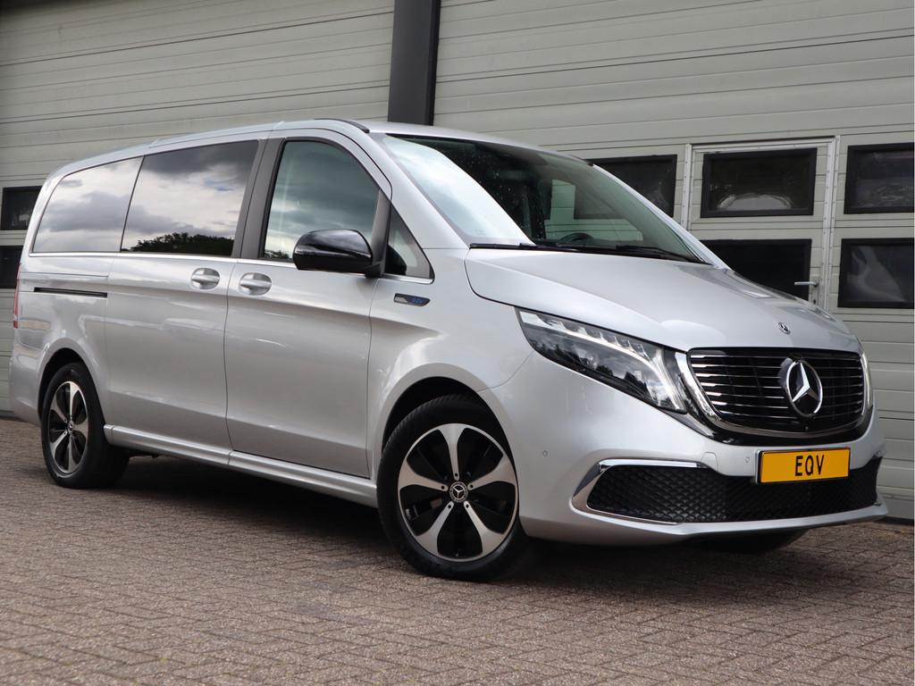 Mercedes-Benz EQV 300 Accu 100 kWh L2 Lang 8 Persoons SoH 95, Auto's, Gebruikt, 2535 kg, 204 pk, Automatische klimaatregeling