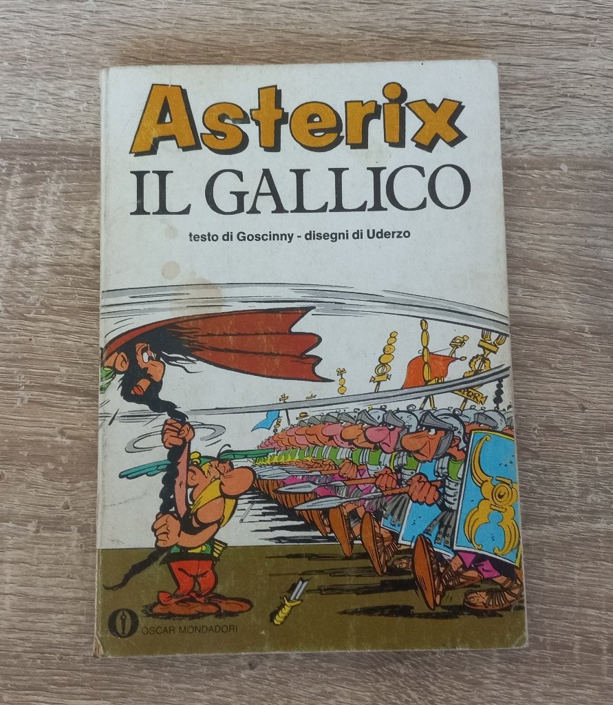 Asterix Il Gallico (de Galliër, Italiaans pocket editie), Boeken, Stripboeken, Gelezen, Eén stripboek, Ophalen of Verzenden, Goscinny & Uderzo