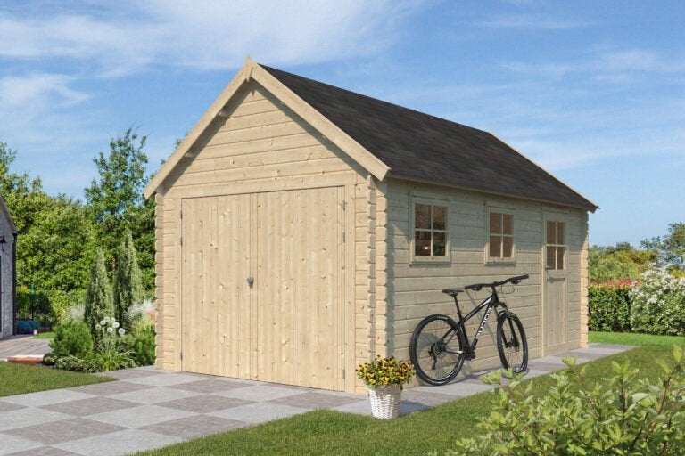 NIEUW Cottage houten garage 3611., Verzenden, Nieuw