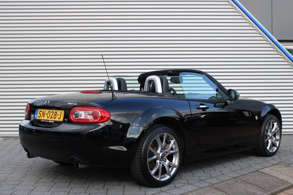 Mazda MX-5 1.8 Hanabi | Leder | Navi | Cruise | Clima | Lich, 127 pk, Euro 5, Achterwielaandrijving, 4 cilinders