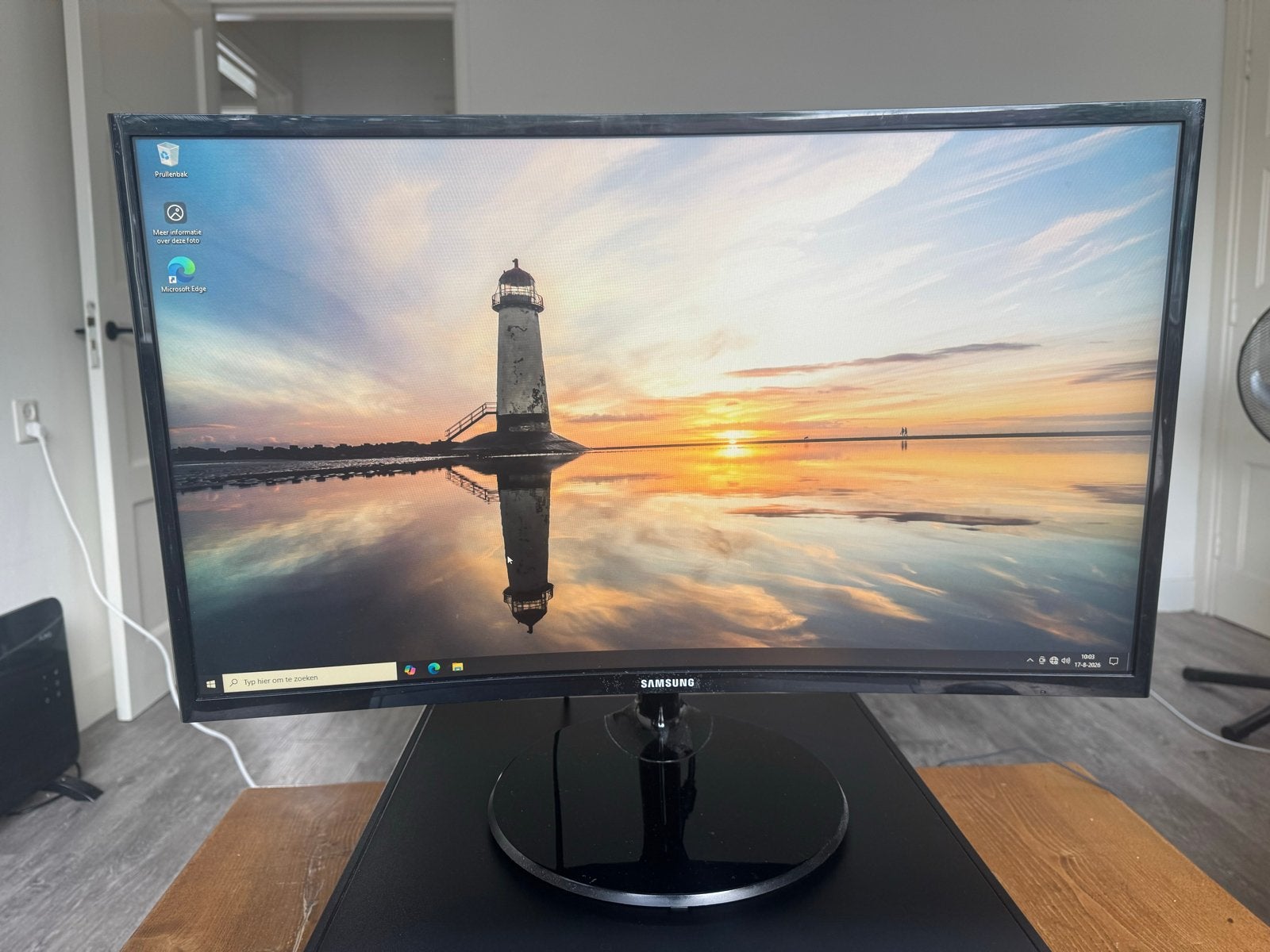 HP ProDesk 600 G1 TWR Desktop met 27 inch curved Samsung, Ophalen, Gebruikt, Met monitor, 8 GB