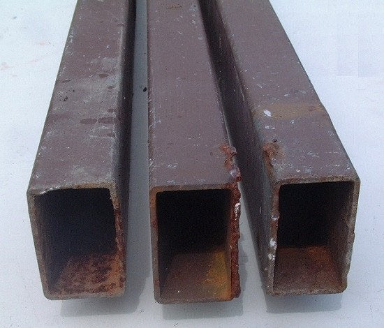 Kokerprofiel 3 Lengtes Koker Metaal profiel 50 x 30 x 2 mm, Ophalen, Gebruikt, IJzer