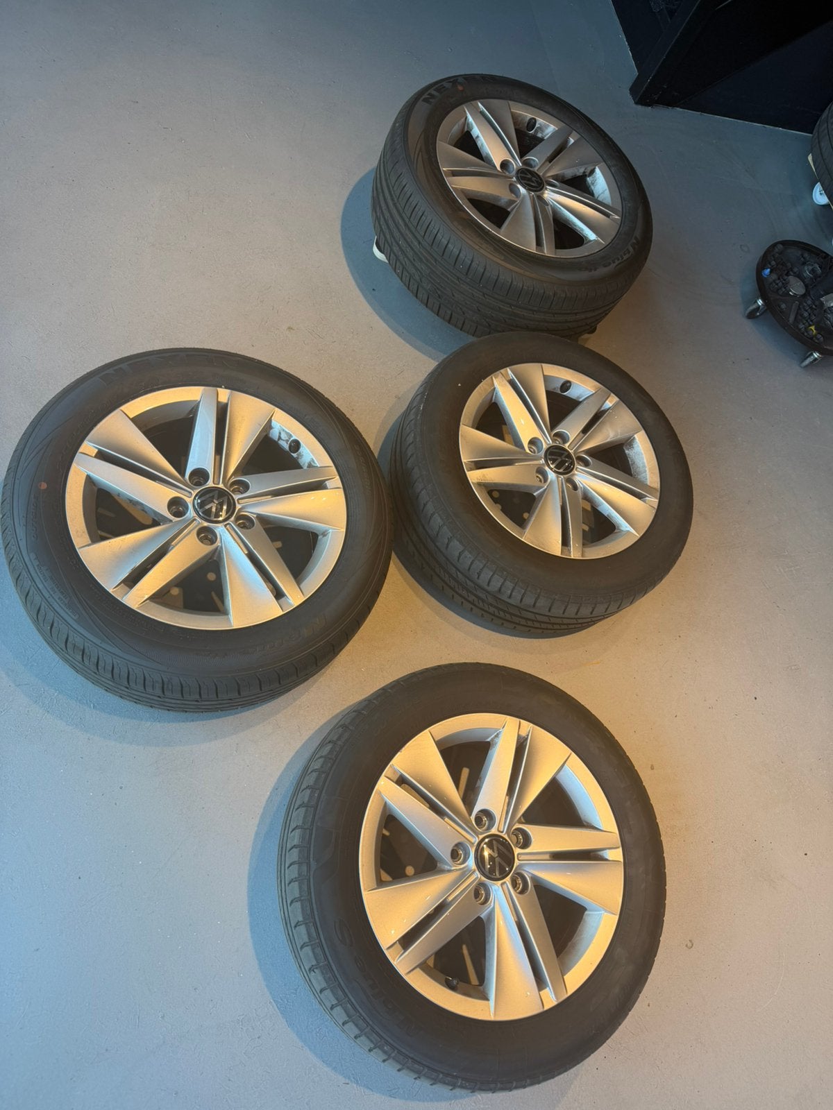 Velgen volkswagen Golf 8 origineel 5x112 205-55-16 inch, Ophalen, Gebruikt, Velg(en), 16 inch