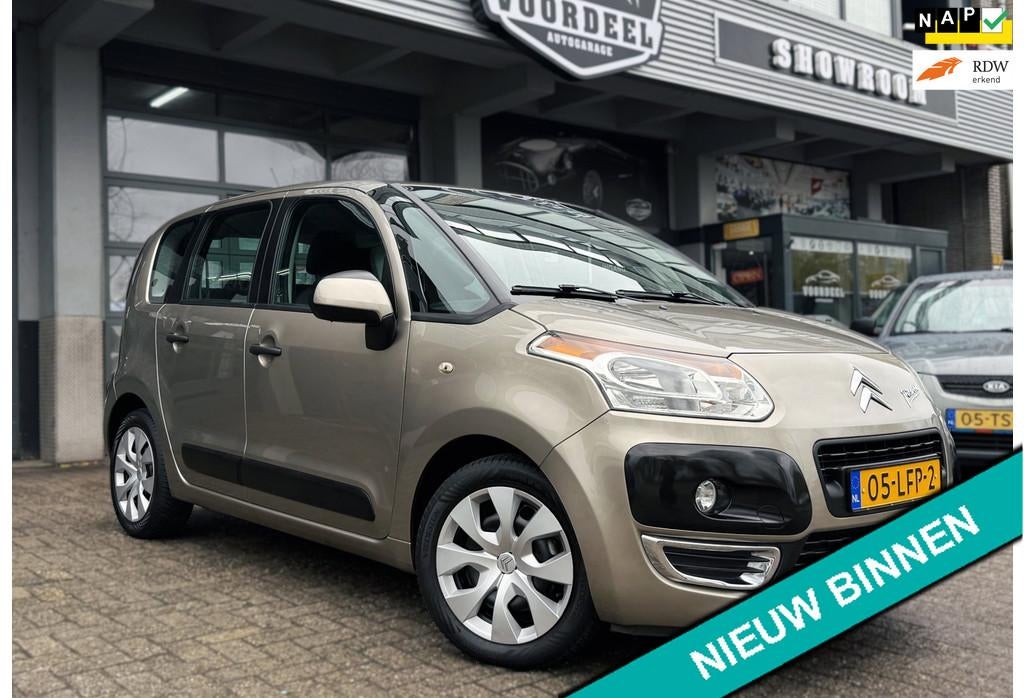 Citroen C3 Picasso 1.4 VTi Aura | 1E EIGENAAR | AIRCO | CRUI, Voorwielaandrijving, 15 km/l, Gebruikt, Beige
