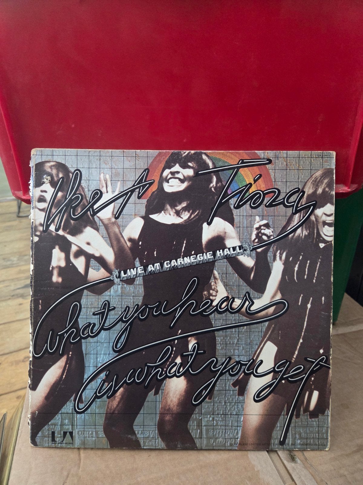 Ike & Tina Turner - Live at Carnegie Hall LP, LP, Gebruikt, Pop, Ophalen of Verzenden