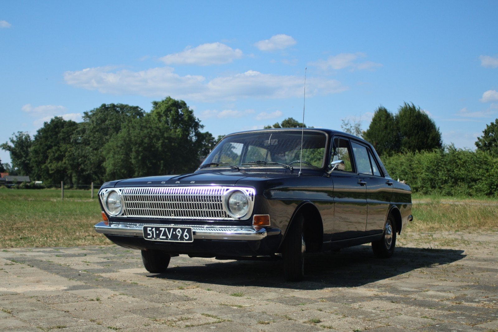 Ford Taunus 1.3 12M 1968 Blauw, Voorwielaandrijving, 63 pk, Overige modellen, 4 cilinders