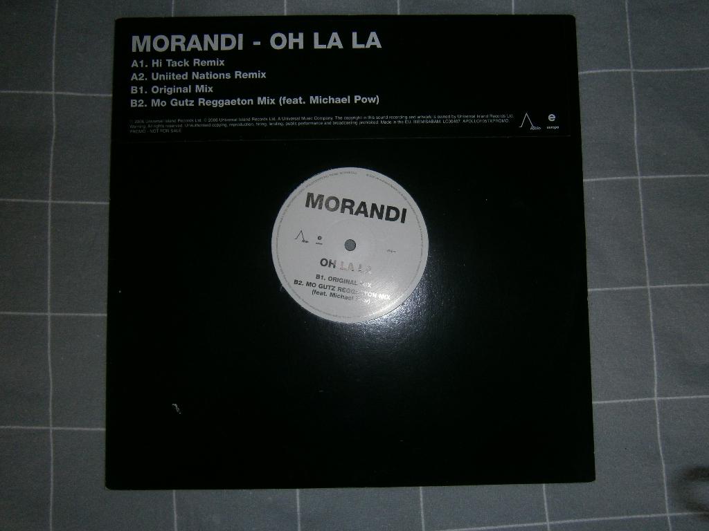 Morandi – Oh La La. 2006. Promo. Reggaeton, House, Electro, Ophalen, Originele persing, 2000 - 2009, Zo goed als nieuw