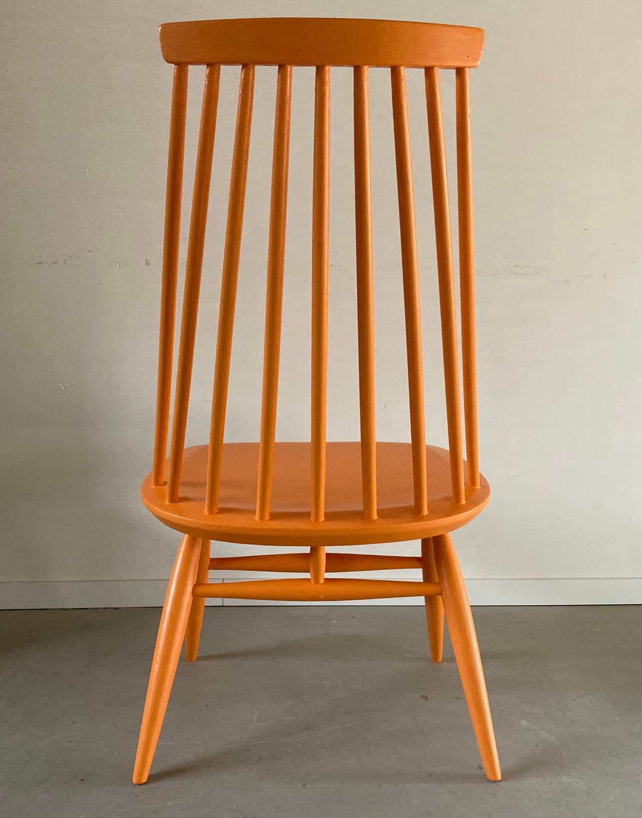 Midcentury vintage Tapiovaara Mademoiselle chair E. Verken, Mid Century retro vintage jaren 60 Deens Scandinavisch design, Gebruikt