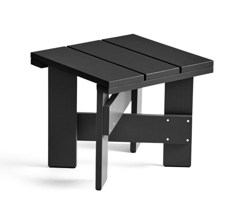 Hay Crate salontafel black  | Van €275, nu, Hay, 50 tot 100 cm, Hay, Rechthoekig