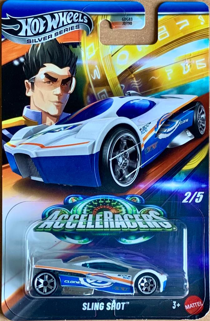 Sling Shot - Hot Wheels Silver Series [AcceleRacers 2/5] New, Ophalen of Verzenden, Nieuw, Auto
