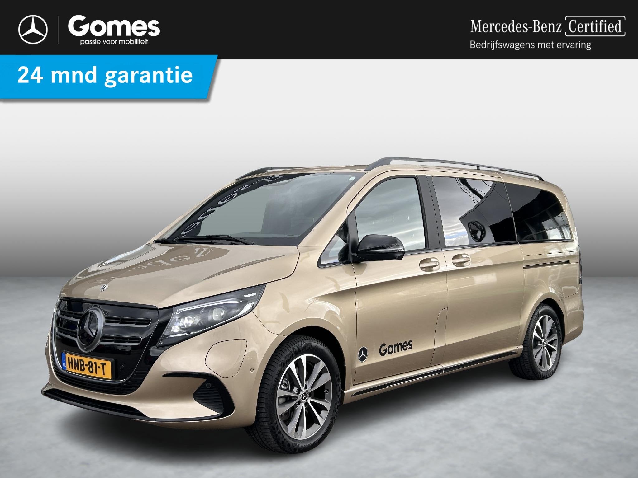 Mercedes-Benz EQV 300 L2 Avantgarde 90 kWh 7 pers | Burmeste, Auto's, Bestelauto's, Stof, Overige kleuren, 365 km, 7 stoelen