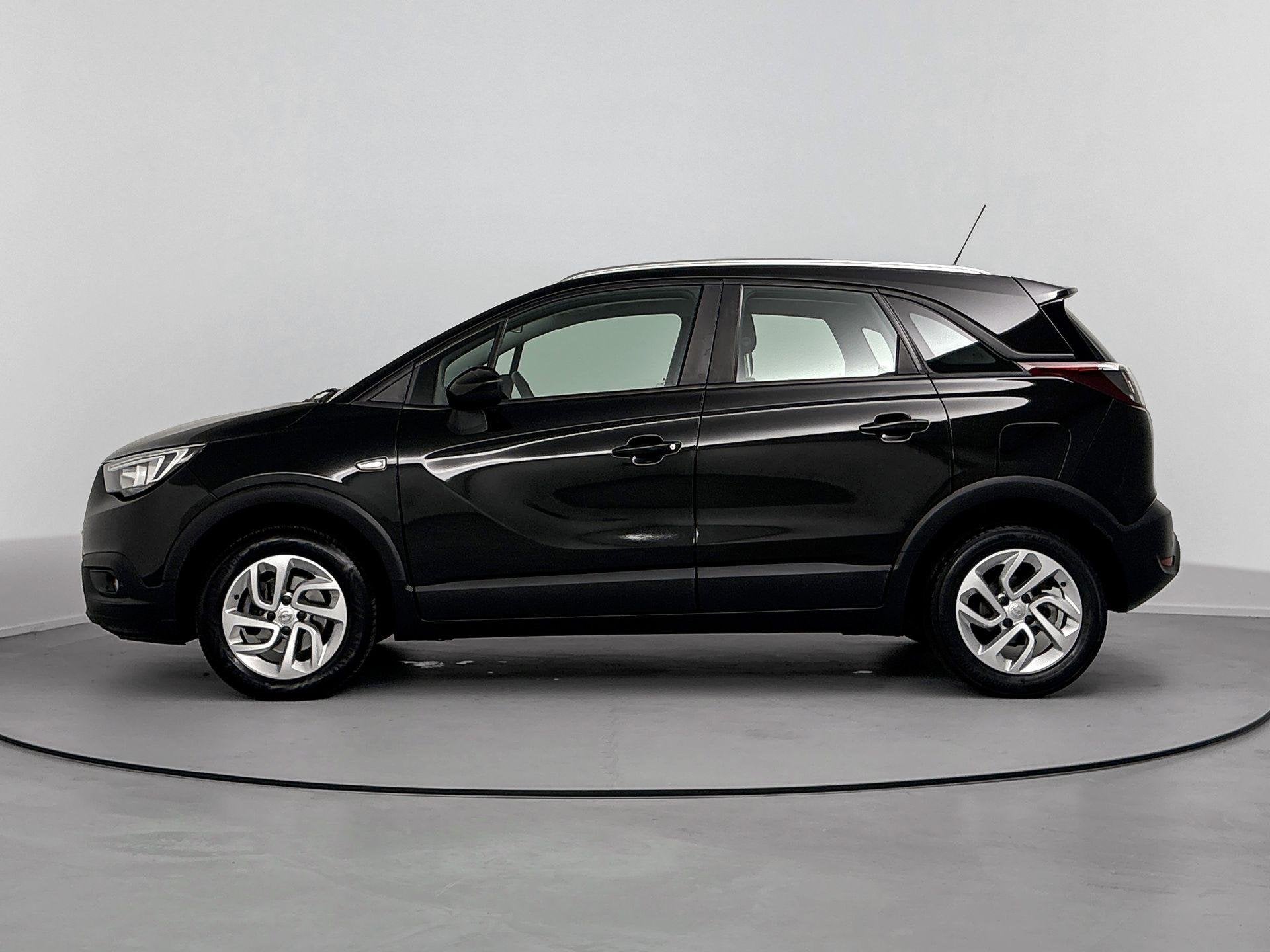 Opel Crossland X 1.2 Turbo Innovation 1e eigenaar | Originee, Auto's, 12 maanden, Gebruikt, Euro 6, Zwart