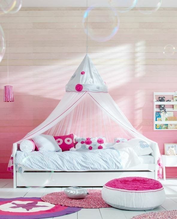 Klamboe Lifetime kidsrooms, Ibiza Bloom, Ophalen of Verzenden, Wit, Ophangbaar, Klamboe